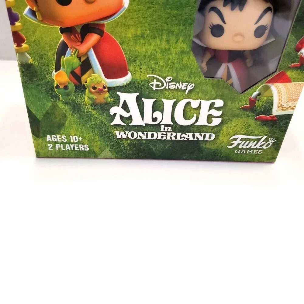 Pop! FUNKOVERSE Alice In Wonderland Strategy Board Game With 2 Characters NEW